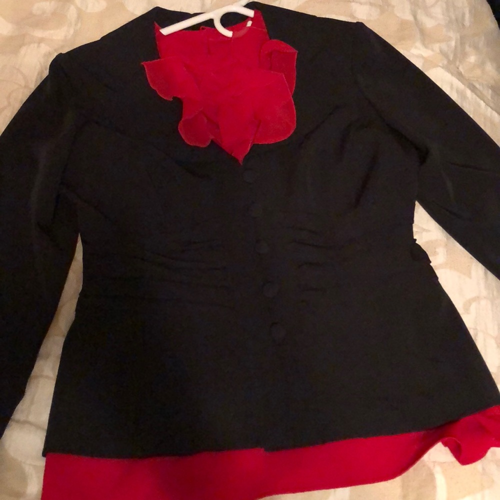 A Jacket and shirt set (classy chick)
